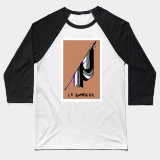 Asexual Loteria Bandera Baseball T-Shirt